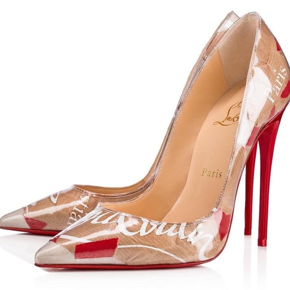 Christian Louboutin Shoes - CHRISTIAN LOUBOUTIN KRAFT PAPER SO KATE PUMP